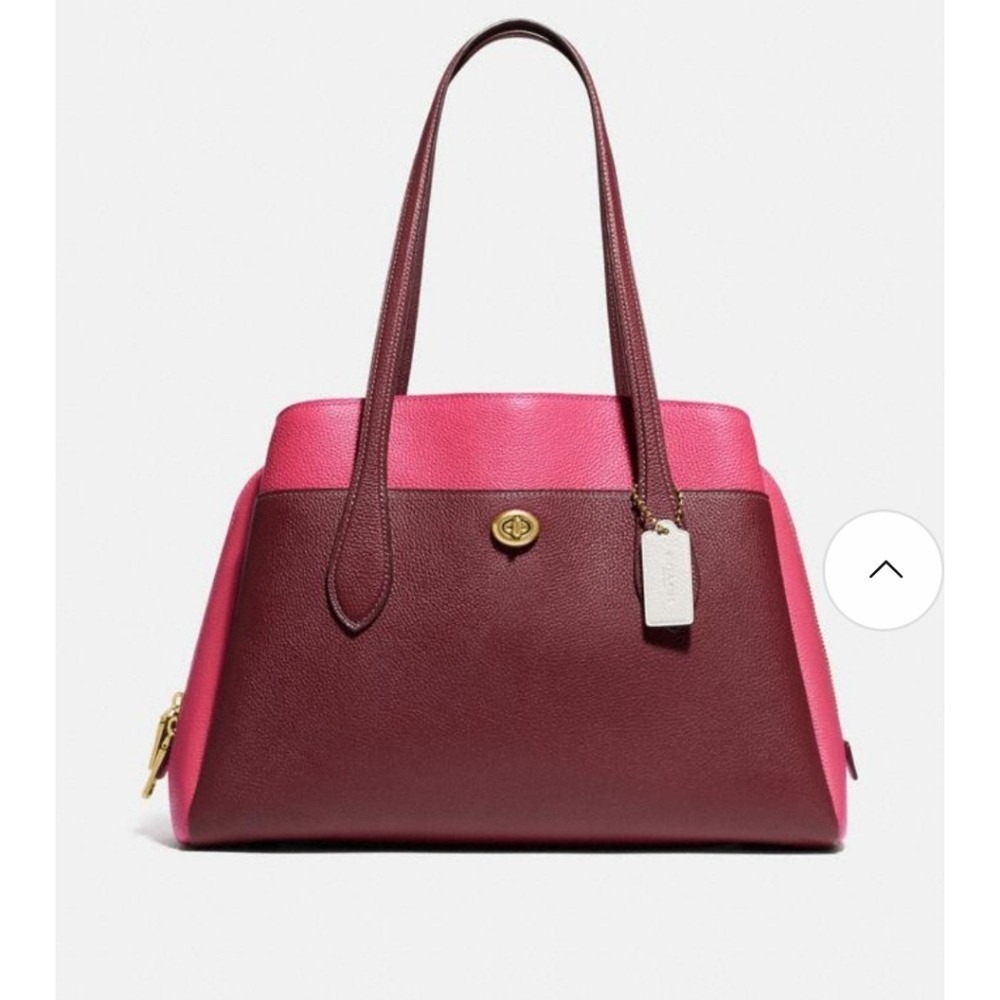 Coach Lora Carryall Colorblock Satchel BNWT